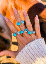 Load image into Gallery viewer, Hidden Heart Adjustable Ring - Turnback Pony ™ - Ring
