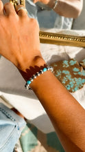 Load image into Gallery viewer, Marion Navajo style Pearl Bracelet - Turnback Pony ™ - Bracelets
