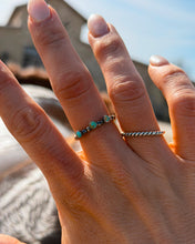 Load image into Gallery viewer, Dad's 3 Stone Bead Band Ring - Turnback Pony ™ - 
