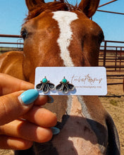 Load image into Gallery viewer, Rilie Turquoise Stud Earrings
