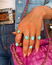 Load image into Gallery viewer, Calm Country Adjustable Ring - Turnback Pony ™ - Rings
