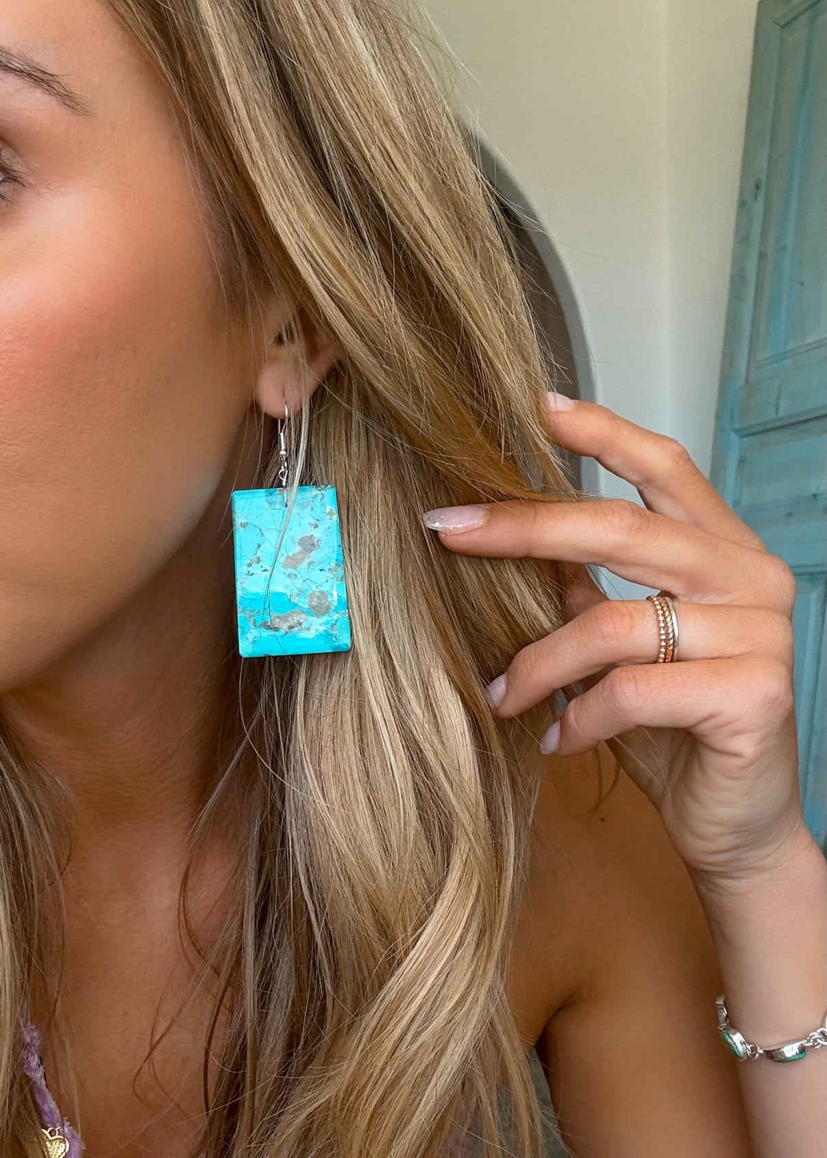 Large Slabs - Turnback Pony ™ - Earrings