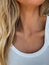 Load image into Gallery viewer, Dainty Gold Horseshoe Necklace
