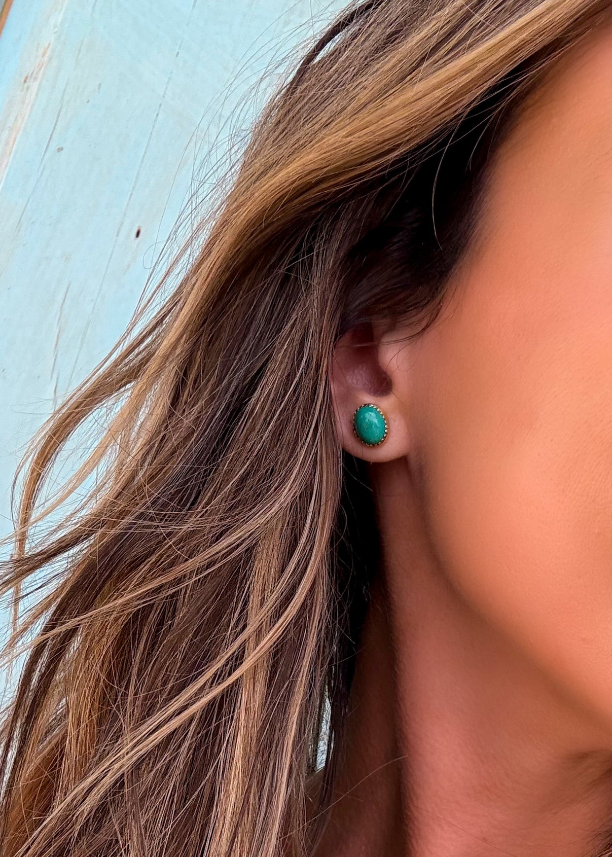 Cotton Studs - Turnback Pony ™ - Earring