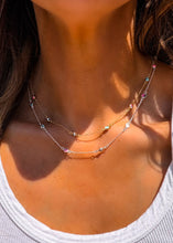 Load image into Gallery viewer, Cotton Candy Dainty Pony Club Necklace

