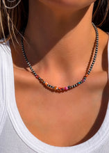 Load image into Gallery viewer, Lovington Navajo Style Pearl Necklace
