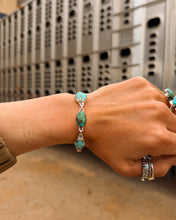 Load image into Gallery viewer, Blake Turquoise Bracelet - Turnback Pony ™ - Bracelet

