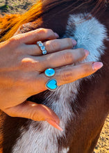 Load image into Gallery viewer, Hidden Heart Adjustable Ring - Turnback Pony ™ - Ring

