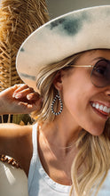 Load image into Gallery viewer, Guthrie Navajo Style Pearl Earrings - Turnback Pony ™ - Earring
