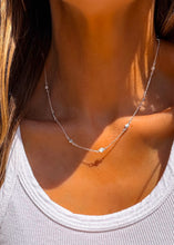 Load image into Gallery viewer, Dainty White Buffalo Pony Club Necklace
