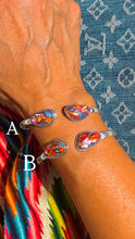 Load image into Gallery viewer, 2 Stone Cuff in Pink - Turnback Pony ™ - Cuff
