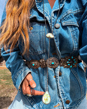 Load image into Gallery viewer, Cheyenne Palomino Rosary Necklace - Turnback Pony ™ - 
