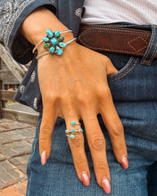 Load image into Gallery viewer, Tejas Flower Cuff - Turnback Pony ™ - 
