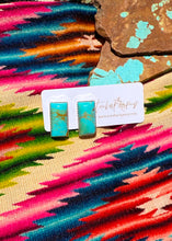 Load image into Gallery viewer, Raise The Bar Studs - Turnback Pony ™ - Earrings

