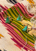 Load image into Gallery viewer, Temple Rings (Turquoise) - Turnback Pony ™ - Rings
