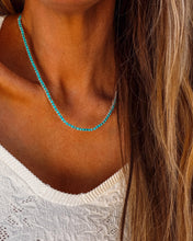 Load image into Gallery viewer, New Turquoise Tennis Necklace
