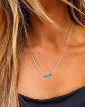 Load image into Gallery viewer, Trinity Turquoise Necklace
