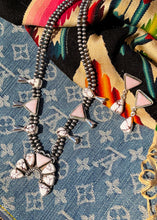 Load image into Gallery viewer, Velvet Squash Set - Turnback Pony ™ - Necklace earring set
