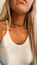 Load image into Gallery viewer, 14” 6MM Navajo Style Pearl Choker Necklace - Turnback Pony ™ - 
