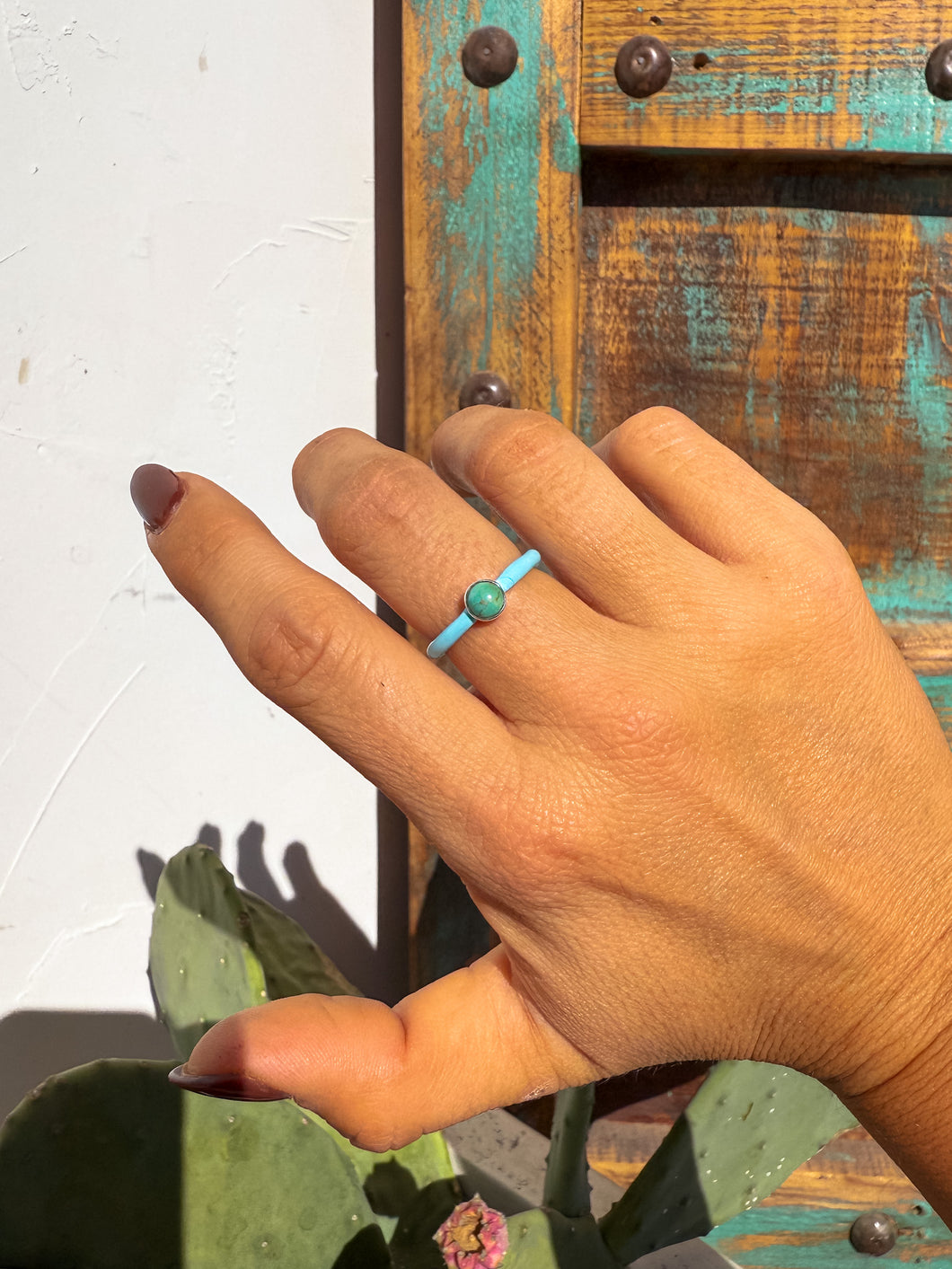 SALE Blue Camden Ring - Turnback Pony ™ - Ring