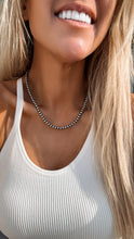 Load image into Gallery viewer, 18” 5MM Navajo Style Pearl Necklace - Turnback Pony ™ - 
