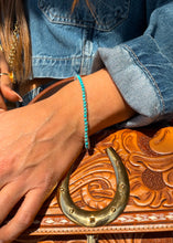 Load image into Gallery viewer, Turquoise Tennis Bracelet - Turnback Pony ™ - Bracelet
