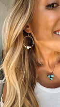 Load image into Gallery viewer, Ava Gold Hoops
