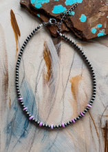 Load image into Gallery viewer, Nora Navajo Style Pearl Necklace

