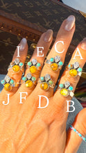 Load image into Gallery viewer, Turquoise Dawn Adjustable Ring
