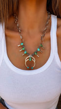Load image into Gallery viewer, Kenna Squash Blossom Necklace
