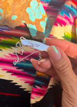 Load image into Gallery viewer, Glitter Necklace (Pick your Stone) - Turnback Pony ™ - Necklace
