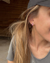 Load image into Gallery viewer, Gold Buckle Stud Earring - Turnback Pony ™ - Earring
