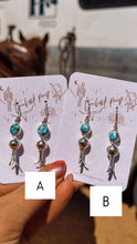 Load image into Gallery viewer, Corinne Earrings - Turnback Pony ™ - Earring
