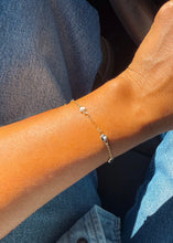 Load image into Gallery viewer, Dainty White Buffalo Pony Club Bracelet
