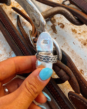 Load image into Gallery viewer, Dad's 2 Stone Rustler Adjustable Ring
