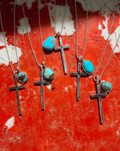 Load image into Gallery viewer, It Is Well Sterling Cross Necklace - Turnback Pony ™ - NECK
