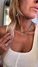 Load image into Gallery viewer, Lusk 3mm Turquoise Necklace - Turnback Pony ™ - Necklace
