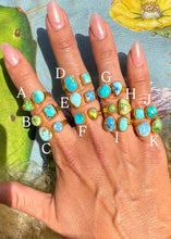Load image into Gallery viewer, Coastal Charm Gold Adjustable Ring - Turnback Pony ™ - Ring
