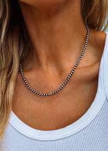 Load image into Gallery viewer, 4mm 16 inch Navajo Style Pearls
