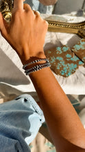 Load image into Gallery viewer, Gloria 3 Strand Mulit Navajo style Pearl Bracelet - Turnback Pony ™ - Bracelets
