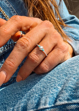 Load image into Gallery viewer, Marcella Ring Silver - Turnback Pony ™ - Rings
