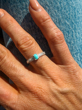 Load image into Gallery viewer, Old English Silver Ring - Turnback Pony ™ - Rings
