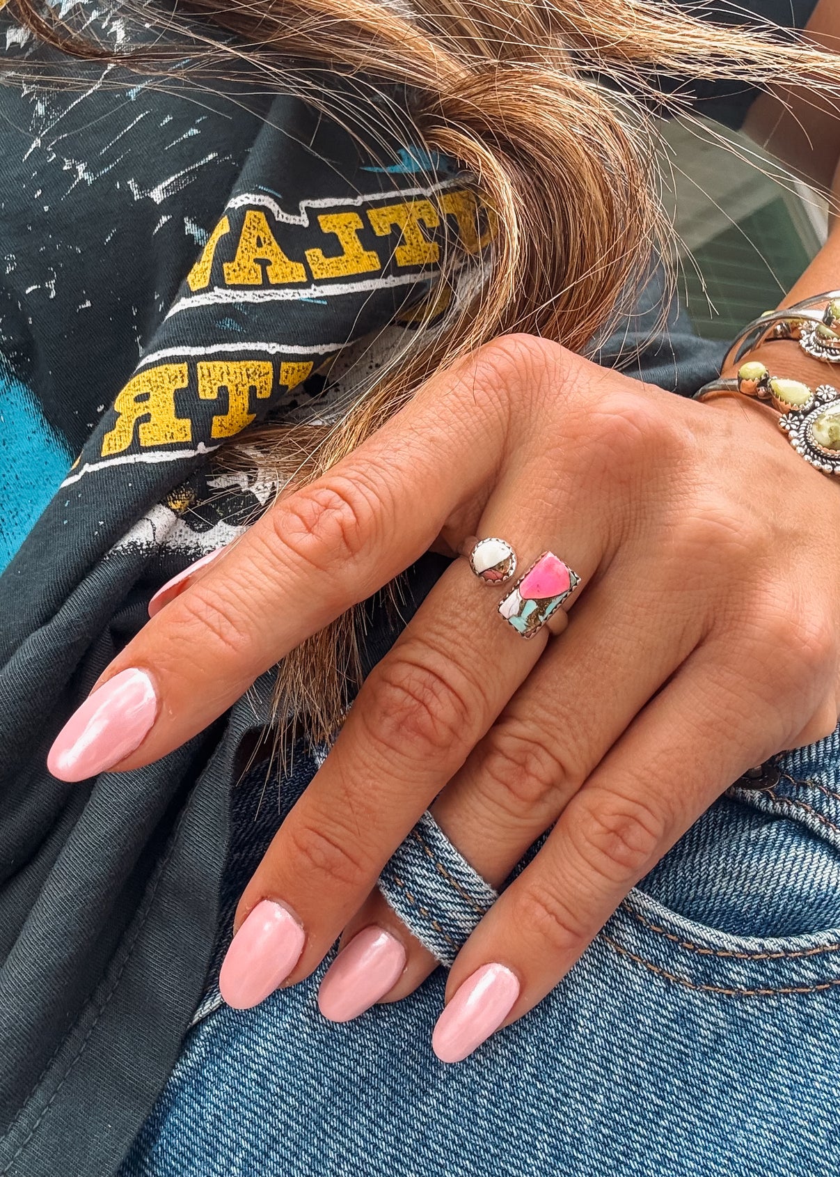 Lowen Adjustable Ring - Turnback Pony ™ - Rings
