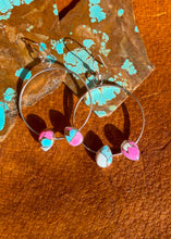 Load image into Gallery viewer, Paisley Hoop Earrings
