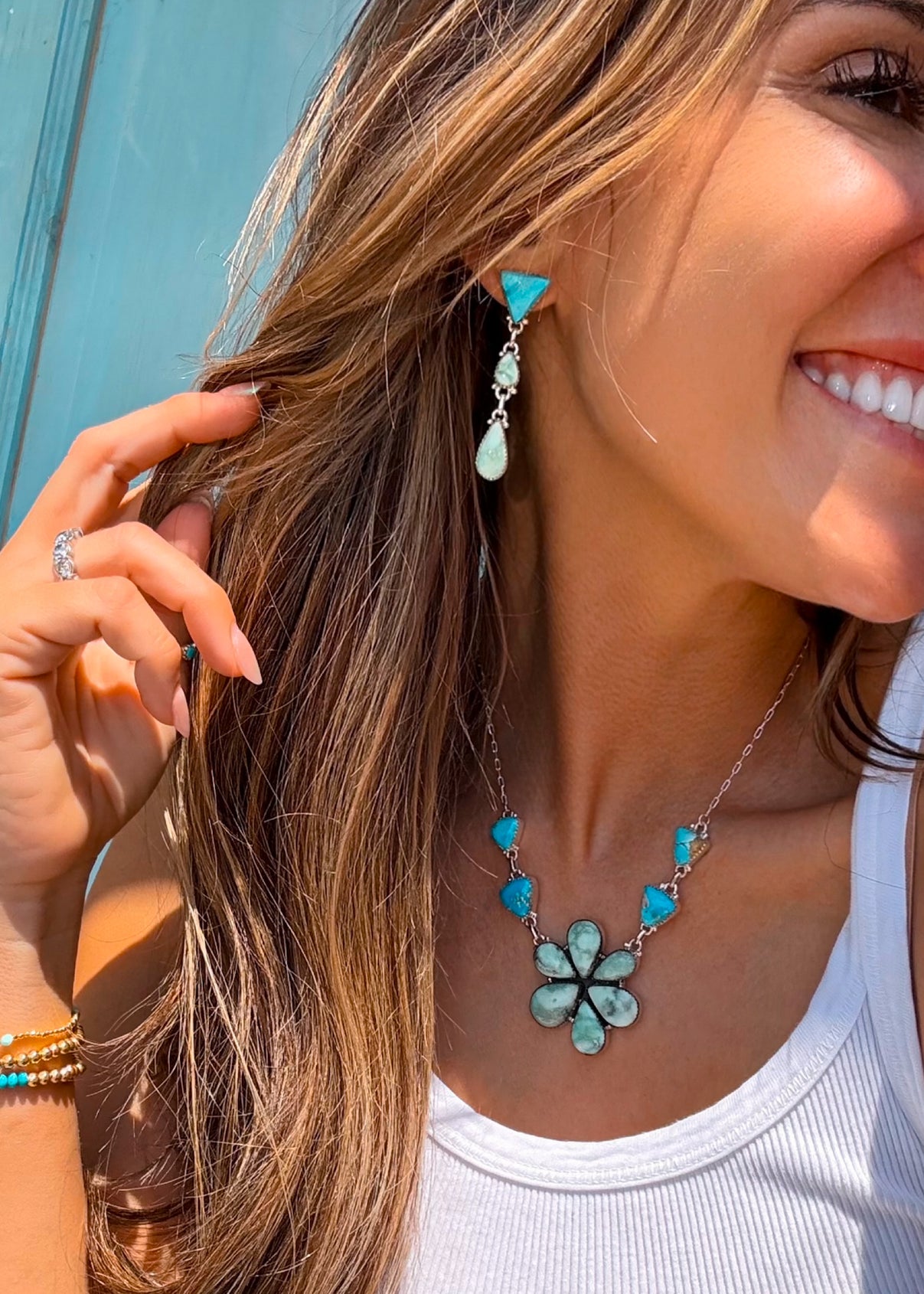 Paloma Set - Turnback Pony ™ - Necklace earring set