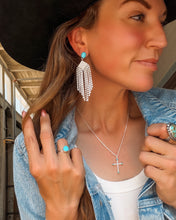 Load image into Gallery viewer, Dad's Rodeo Queen Earrings - Turnback Pony ™ - 
