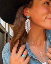 Load image into Gallery viewer, Dad's Rodeo Queen Earrings - Turnback Pony ™ - 
