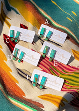 Load image into Gallery viewer, Raya Studs - Turnback Pony ™ - Earrings
