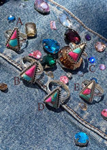Load image into Gallery viewer, Reegal Rings (Cotton Candy) - Turnback Pony ™ - Rings
