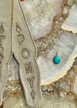 Load image into Gallery viewer, Turquoise Charm - Turnback Pony ™ - Necklace
